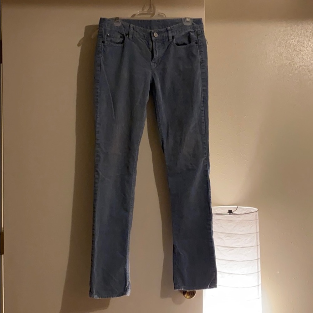 J. Crew blue corduroys